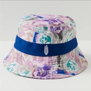 Free People Movement Digital‎ bloom Bucket hat electric violet combo nwt
